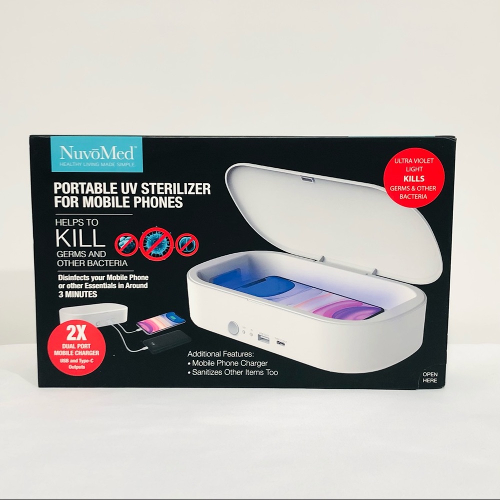 NuvoMed Portable UV Phone Sterilizer